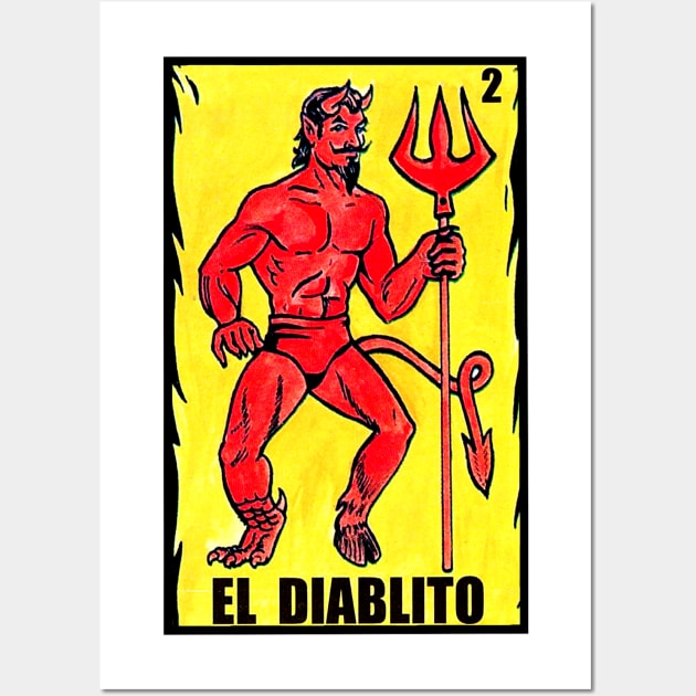 EL DIABLITO Wall Art by The Losers Club